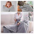 thumbnail image 4 of PENIKOKO Heating Blanket Portable Electric Grey 1 Piece for Camping Family, 4 of 8