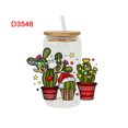 thumbnail image 3 of Adhesivo de transferencia UV DTF con temática navideña para vasos Libbey de 16 oz, envoltorios para vasos, latas, bricolaje, impermeables, fáciles de usar, calcomanías personalizadas D3549, 3 of 5
