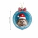 thumbnail image 2 of Adorno de cueva de cristal de hielo | Decoración de animales del bosque invernal | Adorno de árbol de Navidad acrílico 2D con detalles de copos de nieve para decoración navideña | Juego de 1, 2 of 2
