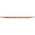 thumbnail image 3 of 28"OD x 9 3/4"ID x 3/8"T Blume Wood Fretwork Pierced Ceiling Medallion, Walnut, 3 of 3