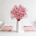 thumbnail image 6 of Pink Baby's Breath Dried Flower Bouquet - Pampas Grass Sprigs Without Vase, Natural Dried Decor, Durable Boho Home Table Accent for Wedding, Farm Party & Spring Rustic Decoration, 1pc, 6 of 6