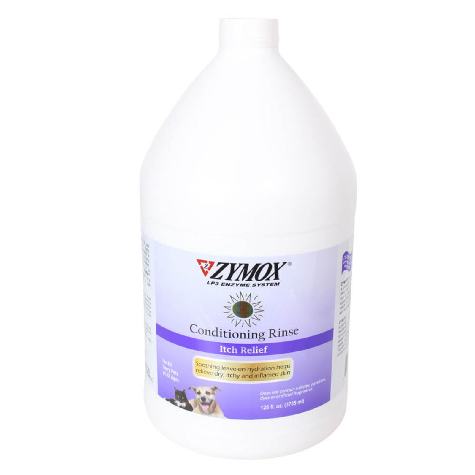 Zymox Itch Relief Dog and Cat Conditioning Rinse with Vitamin D3