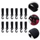 thumbnail image 5 of EeaseMX 12 ganchos giratorios para cochecito, bolsa de pañales, bolsas de compras, 5 of 8