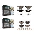 thumbnail image 1 of TEC Front Rear Ceramic Brake Pads Kit for Car BMW 528i xDrive KTC-100221, 1 of 10