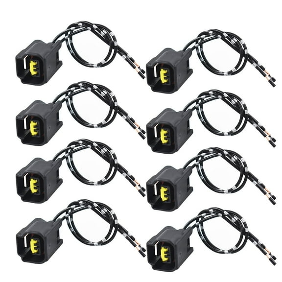 LABLT 8Pcs Modular Ignition Coil Connector Pigtail Plug for Ford 4.6L 5.4L 6.8L Fits select: 2004 FORD F150 SUPERCREW, 2010 FORD FUSION SE