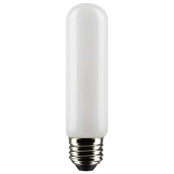 2Pk - 8W T10 LED Frosted Medium Base 2700K 720 Lumens 120v