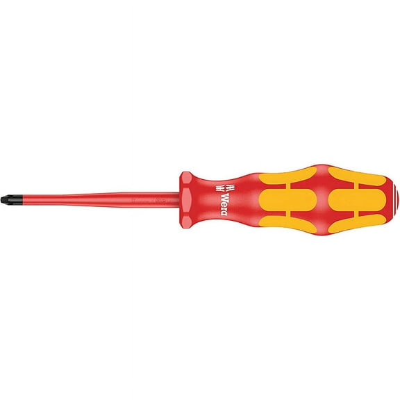 Wera Vde Insulated Screwdriver: Phillips Ph# 2 X 100Mm