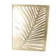 thumbnail image 4 of Esculturas de pared de metal colgantes, hojas de palma doradas, decoración de pared de metal hueca, decoración de pared de hojas de palma doradas, logra más, 4 of 12