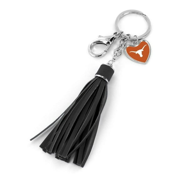 University Of Texas Tassel Key Chain Purse Charm