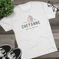 thumbnail image 3 of Wallen Cheyanne -  Born Wild - Unisex Tri-Blend Crew Tee, 3 of 4
