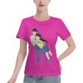 thumbnail image 1 of T-Shirt Basique à Manches Courtes pour Femmes Conan et Xiaolan, 1 of 6
