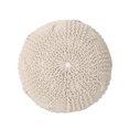 thumbnail image 6 of GDF Studio Ansel Knitted Cotton Pouf, Beige, 6 of 6