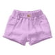 thumbnail image 1 of Odeerbi 1-15 Años Niños Niñas Verano Pantalones Cortos Vaqueros Rasgados Dobladillo Crudo Pantalones Cortos Vaqueros de Pantalones Cortos Con Botones Y Bolsillo, 1 of 5