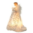 thumbnail image 5 of Kurt Adler UL 10-Light 9-Inch White/Silver Angel Treetop, 5 of 8