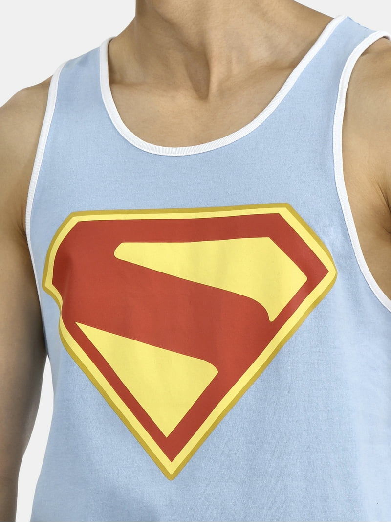 EGDE SUPERMAN タンクトップ　Mサイズ EGDE エッジ SUPERMAN スーパーマン スリーブレス タンクトップ