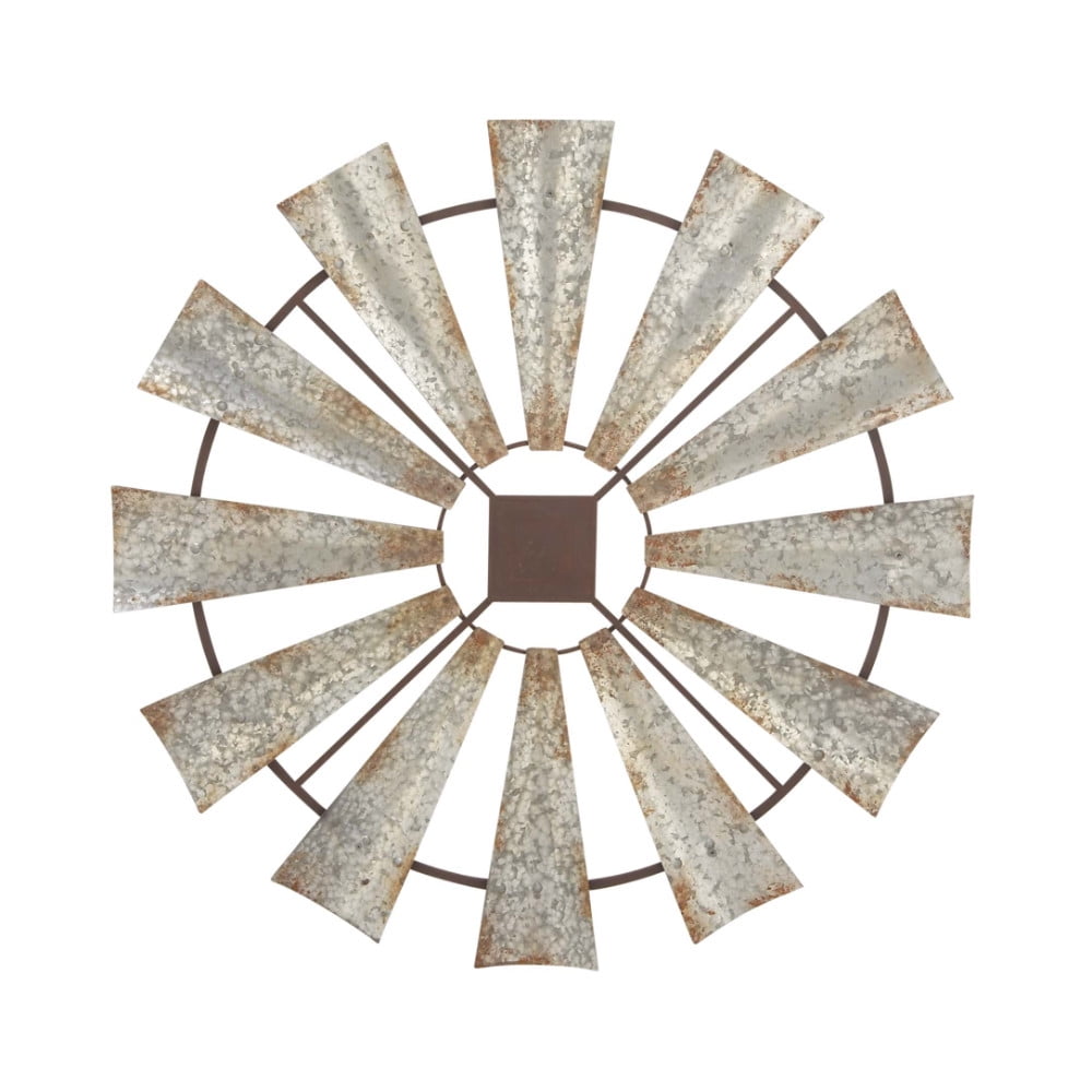 Farmhouse Styled Windmill Wall Decor, Large