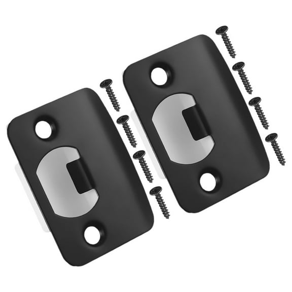CHICHUMID 2pcs Stainless Steel Plate Replacement for Door Locks in Various Places