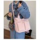 thumbnail image 4 of YiJuHui Women's Casual Nylon Tote Bag, Large Capacity Shoulder Bag for Commute, Lightweight Crossbody Purse, Water-Resistant Handheld Work Bag with Multiple Pockets, Everyday Carryall for Women, 4 of 7