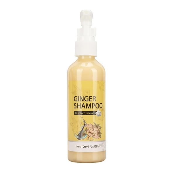 Ginger Hair Repairing Shampoo, Ginger Shampoo Relieve Itching 100ml Promote Growth Oil Control  for Home Use