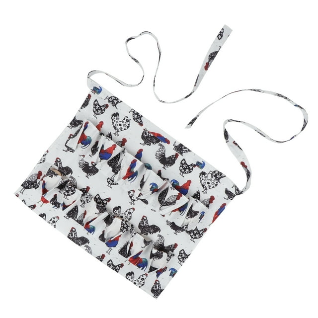 Eggs Collecting Apron, Resilient Egg Gathering Apron, Multiple Pockets Wear-Resistent Thick For Duck Goose Eggs Collecting Chicken Eggs Farm Use Type 2 L 12 Poches
