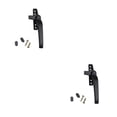 thumbnail image 2 of stanreset 1/2/3/5 Window Handle Home Hardware Lever Casement Locking Handles Convenience Balcony Handily Install Decorative Cap Gray Rustproof Right Black 2PCS, 2 of 6
