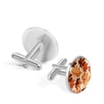 thumbnail image 3 of Maple Leaves Elegant Mens Cufflink Set for Formal Attire - Stainless Steel Shirt Cufflinks for Wedding and Business Events, 3 of 6