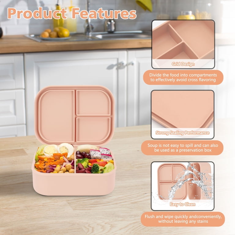 LELE LIFE Contenitore per il pranzo in silicone a prova di