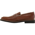 thumbnail image 3 of Men's Johnston & Murphy Kenesaw Penny Loafer Tan Tumbled Full Grain Leather 11.5 M, 3 of 6