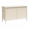 thumbnail image 4 of Mr. Kate Luna Wide 2-Door Accent Cabinet with Fluted Glass, Sky Blue, 4 of 8