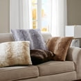 thumbnail image 3 of Home Essence Marselle Faux Fur Euro Pillow, 25x25'', Sand, 3 of 3