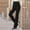 Black, variant on Women's Winter Trousers,Pants for Women High Waist Solid Color Side Zipper Formal Casual Full Length Straight Leg Dress Pants