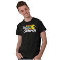 thumbnail image 4 of PACMAN Champion Hungry Foodie Men's Graphic T Shirt Tees Brisco Brands S, 4 of 4