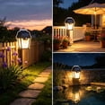 thumbnail image 6 of Gumesh Solar Wall Lights Outdoor, Dusk to Dawn Porch Lights Fixture, Waterproof Exterior Lighting with Clear Panel for Patio Entryway Front Door, Solar Wall Lantern Motion Sensor, 6 of 7