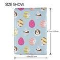 thumbnail image 3 of Pofeuu Happy Easter Print Travel Document Organizer Passport Holder Men Women for Family (6.5 in x 4.5 in),Wallet Holder Credit Card Clutch Bag Case, 3 of 5
