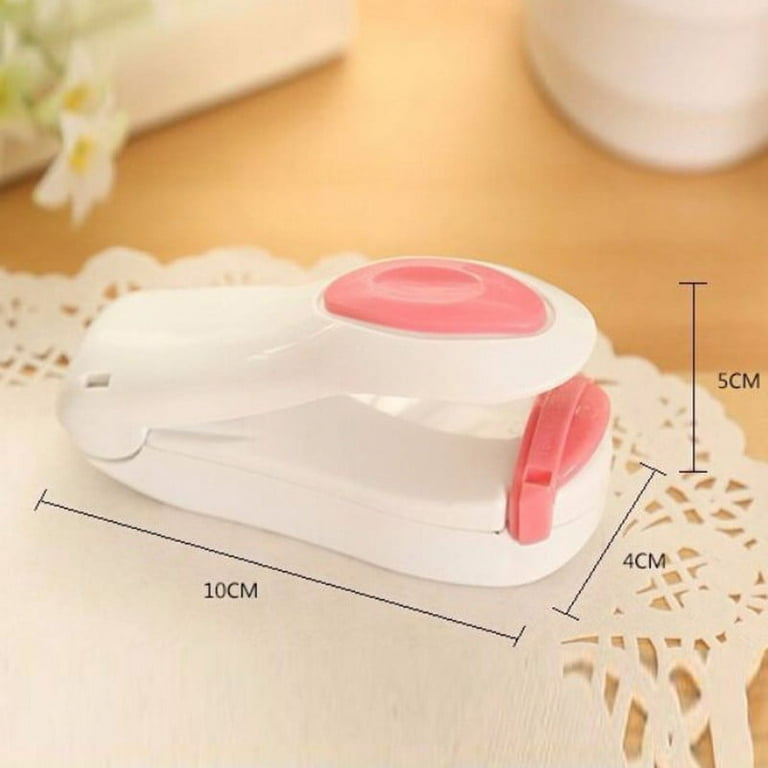 Mini Vacuum Sealer Machine HOMEKANE, Rechargeable Portable Food Vacuum  Sealer with Cutter,Bag Sealer Quick Heat Vacuum Sealer Machine, Food Sealer  for