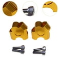thumbnail image 6 of JISADER Motor Handlebar Riser Convenient Installation High Performance Raise Adapter Gold, 6 of 9