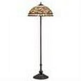 thumbnail image 2 of Meyda Tiffany 17534 Stained Glass / Tiffany Three Light Floor Lamp - MultiColor, 2 of 2