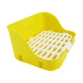 thumbnail image 3 of Maoww Litter Tray Rabbit Corner Bed Rectangular Shape Cages Indoor Outdoor Cleaning Pot Pets Training Tool Potty Toilet Yellow, 3 of 9