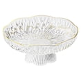 thumbnail image 4 of Frutero con pedestal, cesta de frutas con patas, práctica bandeja de almacenamiento, decoración elegante para Blanco, 4 of 9