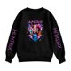 thumbnail image 1 of Moonsky Sudadera de cuello redondo Pop De-on - Sudadera de manga larga con estampado del cantante HUNTR/X - Sudadera de cuello redondo y manga larga para hombre y mujer Negro 130, 1 of 4