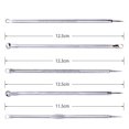 thumbnail image 4 of Stainless Steel Blemish Extractor,9Pcs Stainless Steel Acne Acne Pimple Blemish Extractor Blackhead Remover Tool Exceptional Value, 4 of 8