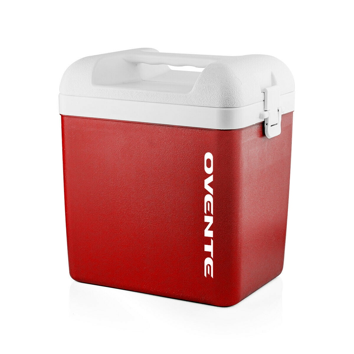 Ovente Portable Outdoor Personal Ice Chest Insulated Cooler Box 6 Quart, Easy Travel Storage