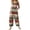 374#Green, variant on Christmas Pattern Overalls Womens Sleeveless Square Neck Wide Leg Loose Fit Jumpsuits With Side Pockets
