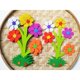 thumbnail image 3 of 2x 10 Unidades Hermosas Flors de terre Decoración Habitación de Niños perfecl flor pegatinas, 3 of 8