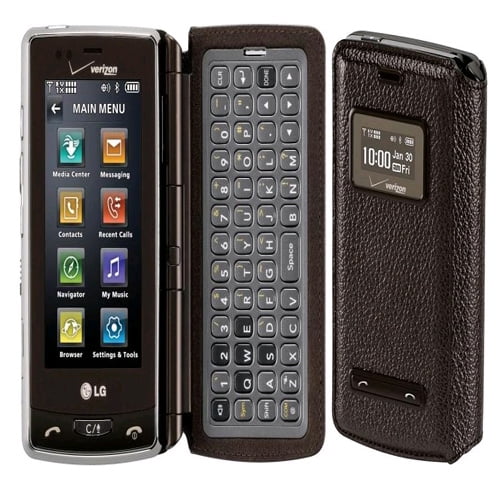 LG Versa VX9600 Replica Dummy Phone / Toy Phone (Brown) (Bulk Packaging)