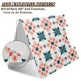 thumbnail image 2 of FORMRS A4 Clipboard Folder with Pen Holder Horizontal Foldable School Office Binder, Flowers Geometric Pattern, 2 of 9