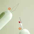thumbnail image 4 of Product Needle and Thread Kit 1 – Product 2 In 1 Needle Threader Seam 2025 Plug In Needle Threaders Seam For Sewing Needle Threading And Seam Remover Sewing Seam Tools Sewing Supplies, 4 of 7