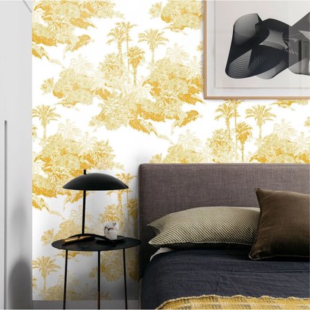 Toile de Jouy Wallpaper
