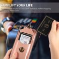 thumbnail image 2 of Crossbody Wallet Women Case for iPhone 14 Pro Max,[RFID Blocking] Credit Card Holder with Should Strap,Premium PU Leather Purse Metal Buckle Folio Flip Cover For iPhone 14 Pro Max, Rosegold, 2 of 8