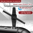 thumbnail image 4 of Scienceny Juego de extractores de tornillos de 1/2 pulgadas y 3/4 pulgadas, reparación de tuberías para el hogar y la oficina, Kit de extracción de Herramientas eléctricas Scienceny TO005013-00, 4 of 6